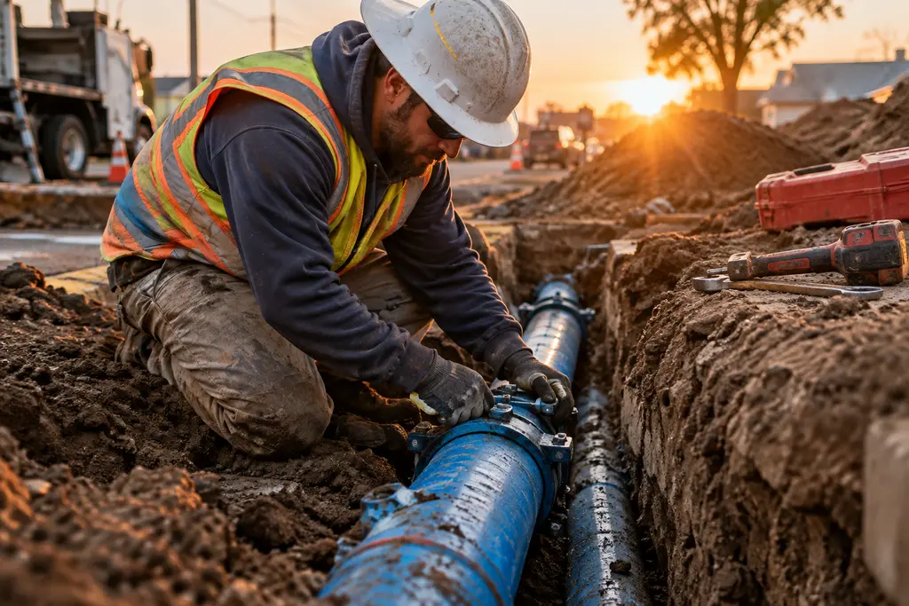 Darien Water Main Replacement and Civic Reliability